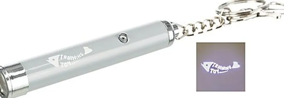 Trixie - Jouet Pointeur Led Catch Poisson pour Chat - 8cm