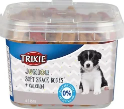 Trixie - Junior Soft Snack Bones avec Calcium - 140 g