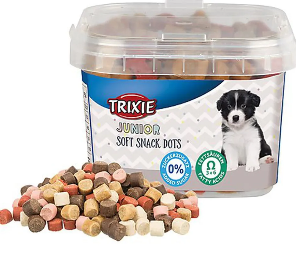 Trixie - Junior Soft Snack Dots avec oméga-3, 140 g
