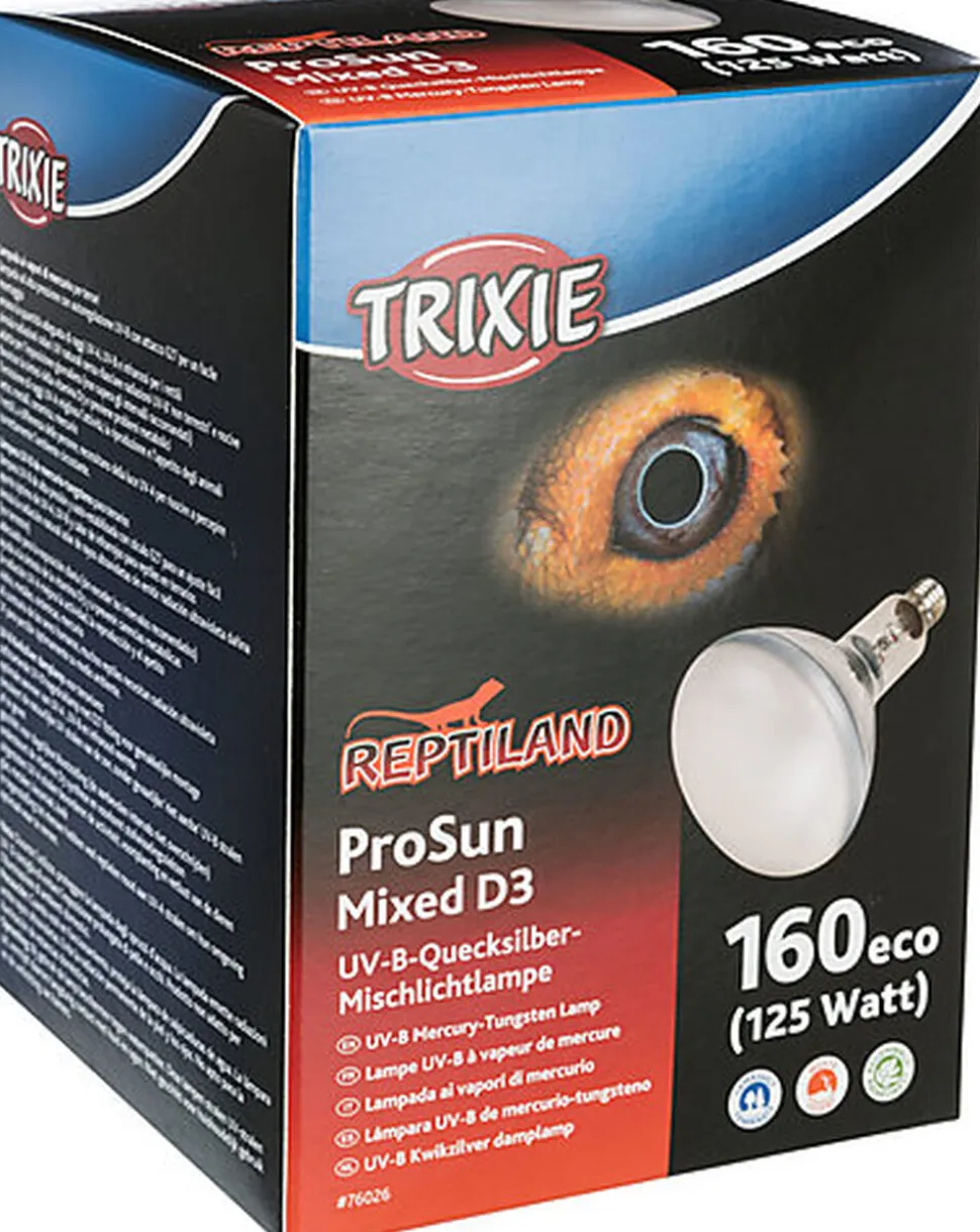 Trixie - Lampe UV B ProSun Mixed D3 dém. Automatique 125W - 115 x 285 mm