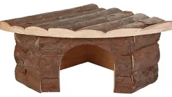 Trixie - Maison d'angle Jesper grands hamsters en bois -30x13x21cm