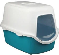 Trixie - Maison de Toilette Vico pour Chat - Turquoise