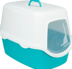 Trixie - Maison de Toilette Vico pour Chat - Turquoise