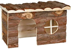 Trixie - Maison Jerrik dègues en bois d'écorce - 28x16x18 cm