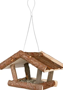 Trixie - Mangeoire en Bois d'Ecorce pour Oiseaux du Ciel - 32cm