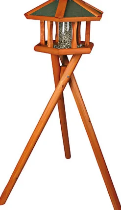Trixie - Mangeoire Natura avec Pied Bois pour Oiseaux du Ciel - 140cm
