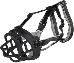 Trixie - Muselière Muzzle Flex en Noir pour Chien