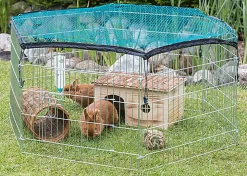 Trixie - natura enclos avec filet de protection - 126x58cm