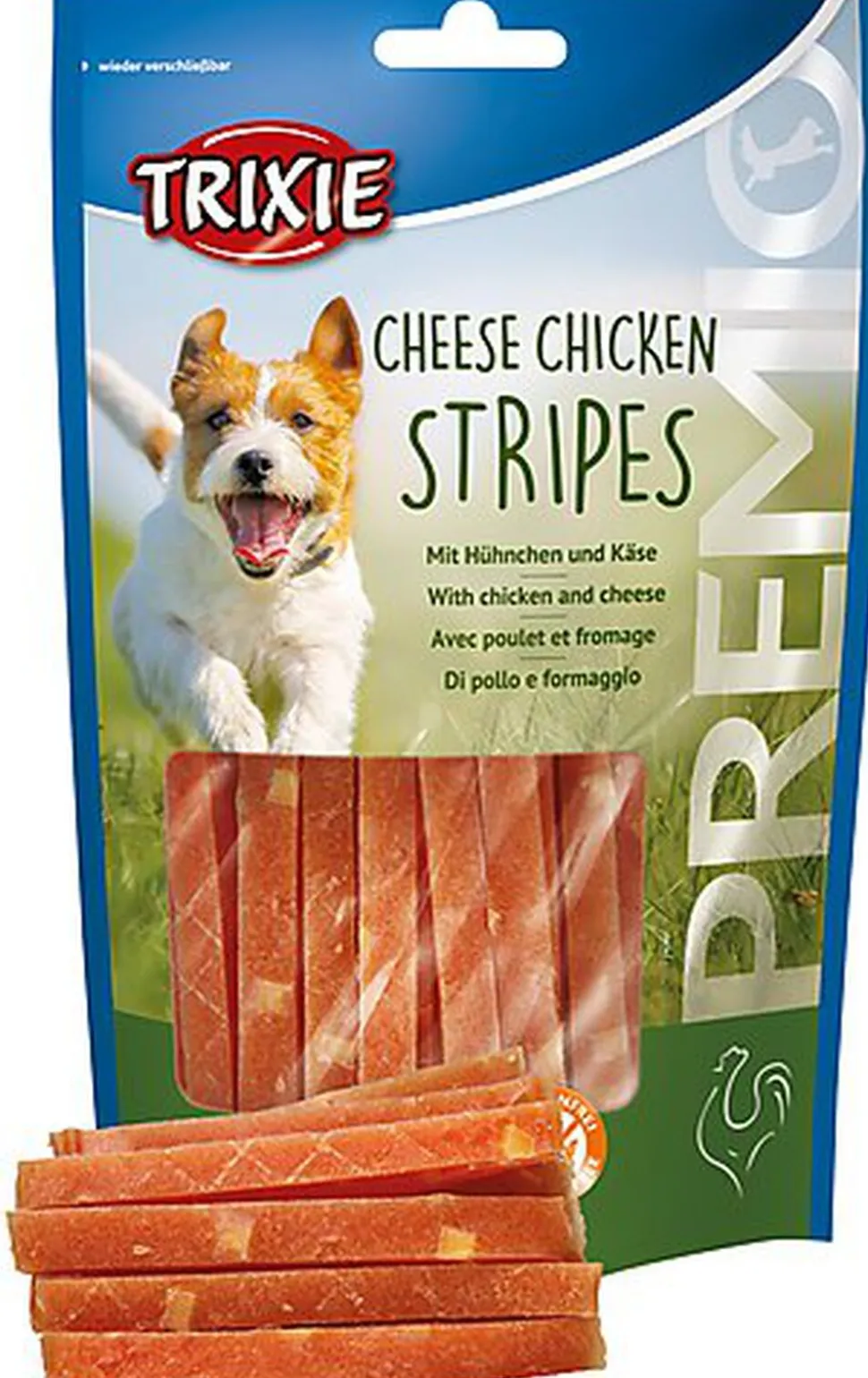 Trixie - PREMIO Cheese Chicken Stripes - 100 g