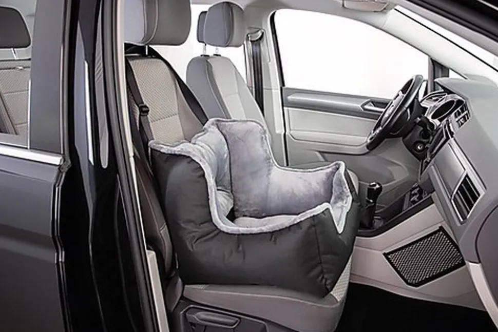 Trixie - Siège Voiture Noir/Gris - 50 x 40 x 50 cm