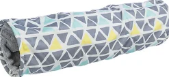 Trixie - Tunnel douillet Sunny en peluche  - 19x70 cm multicolore/gris