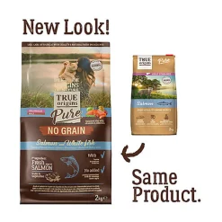 True Origins Pure - Croquettes au Saumon sans Céréales pour Chat Adulte Stérilisé