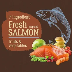 True Origins Pure - Croquettes au Saumon sans Céréales pour Chat Adulte Stérilisé