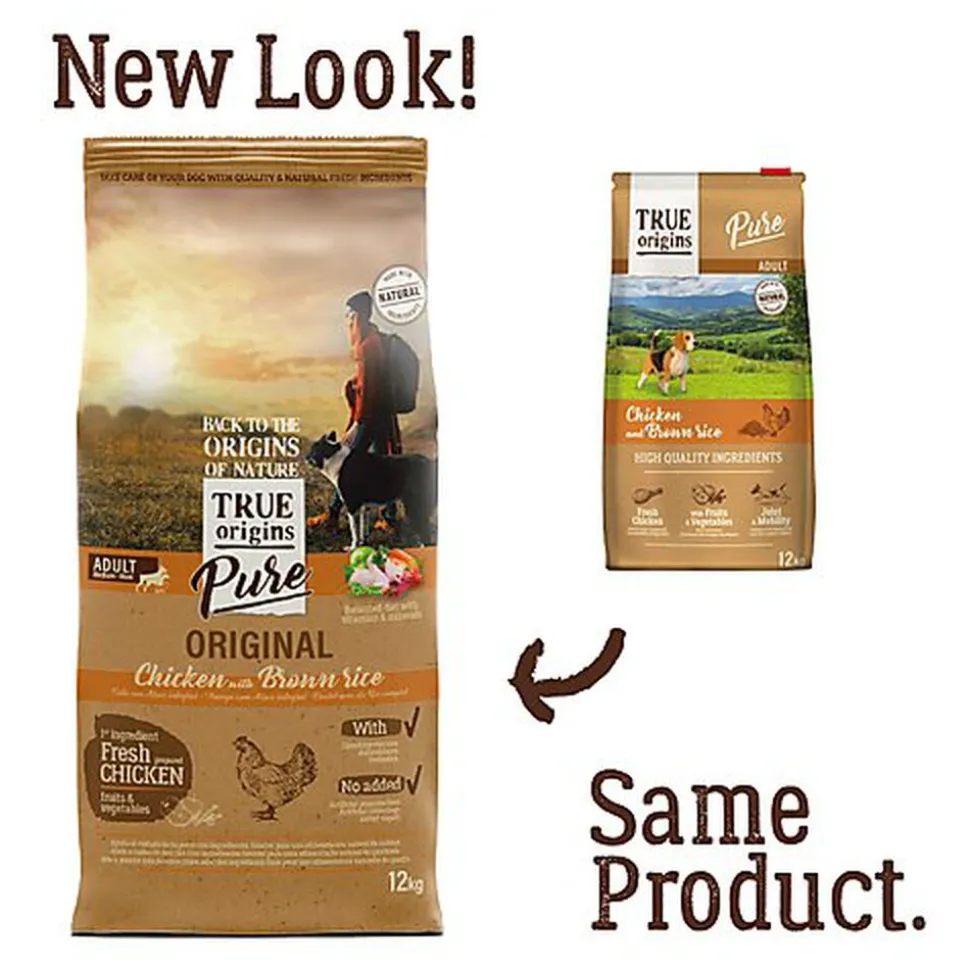 True Origins Pure - Croquettes au Poulet pour Chien Adulte