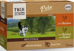 True Origins Pure - Patée Top Cat Multi viandes - 6X85g