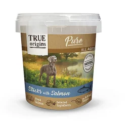 True Origins Pure - Sticks au Saumon pour Chiens - 300g
