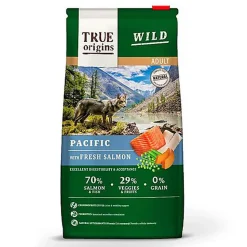 True Origins Wild - Croquettes Saumon pour Chiens Adultes