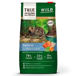 True Origins Wild - Croquettes Saumon pour Chats Adultes
