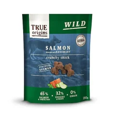 True Origins Wild - Friandises au Saumon pour Chiens - 200g