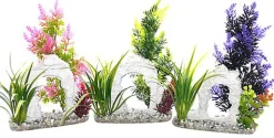 Tyrol - Décoration Pont Aquatique pour Aquarium - 22,5cm