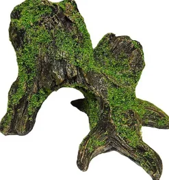 Tyrol - Décorations Tronc d'Arbre et Racines pour Aquarium - 11cm