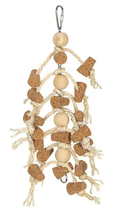 United Bird - JOUET BOUCHONS LIEGE/BOULES BOIS pour Oiseaux