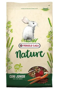 Versele Laga - Aliment NATURE Cuni Junior pour Lapereaux - 2,3Kg