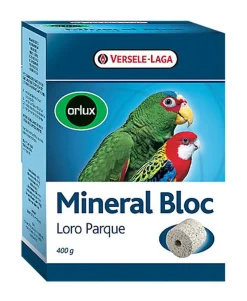 Versele Laga - Brique Mineral Bloc à Picorer pour Perroquet - 400g