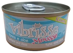 Vibrisse - Pâtée en Mousse KITTEN Thon avec Aloes pour Chatons - 70g