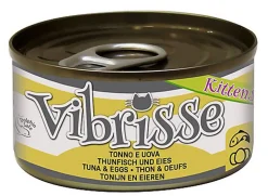 Vibrisse - Pâtée KITTEN Thon et Œufs pour chatons - 70g