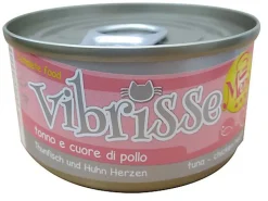 Vibrisse - Pâtée MENU POULET Thon pour chats - 70g