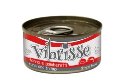 Vibrisse - Pâtée Natural Food au Thon et Crevettes pour Chat