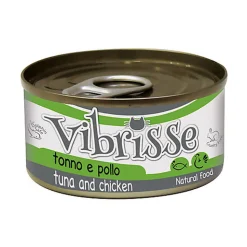 Vibrisse - Pâtée Natural Food Thon et Poulet pour chats - 70g