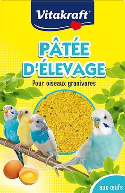 Vitakraft - Aliments Pâtée d'Élevage aux Œufs pour Oisillons - 100g