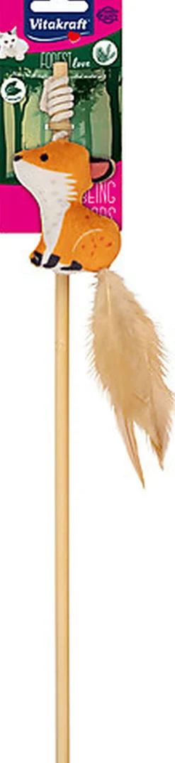 Vitakraft - Canne À Pêche Bambou + Renard - 40cm