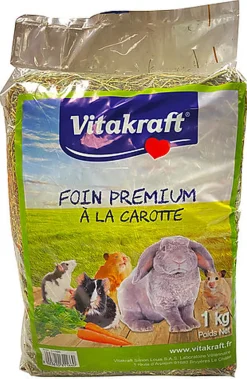Vitakraft - Foin à la Carotte - 1Kg