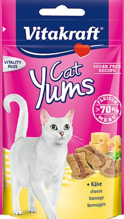 Vitakraft - Friandises Yums au Fromage pour Chat - 40g