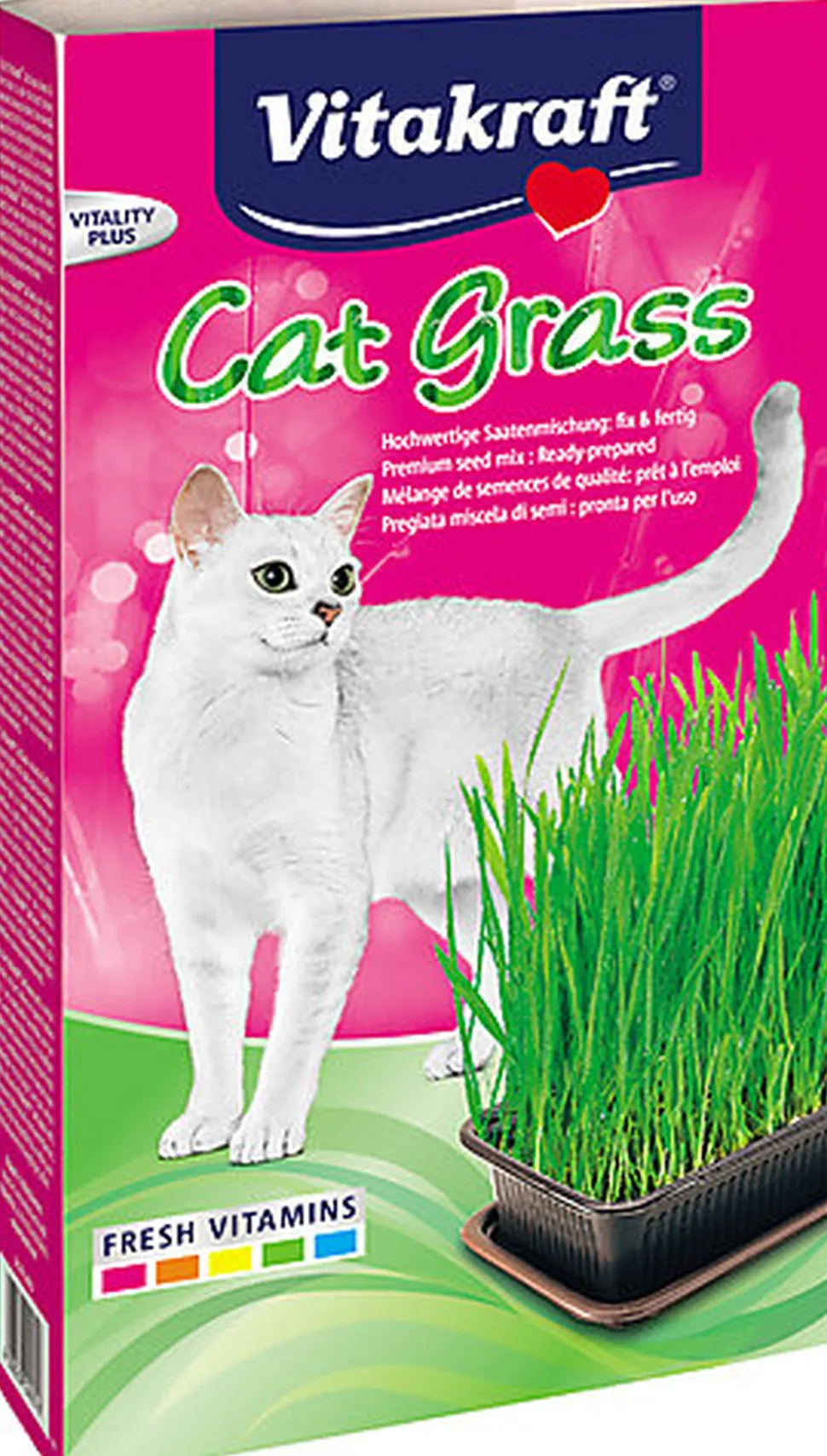 Vitakraft - Herbe à Chat Cat-Gras pour Chats - 120g