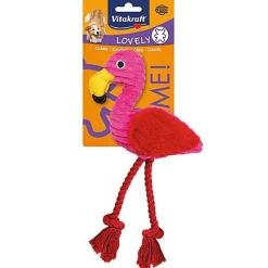 Vitakraft - Jouet - FY Safari Line flamant peluche