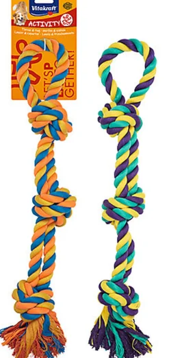Vitakraft - Jouet Corde multicolore pour Chiens - 60cm
