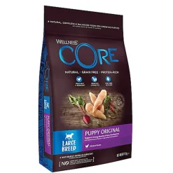 Wellness - Croquettes Large Breed Puppy Au Poulet Pour Chiots - 10Kg