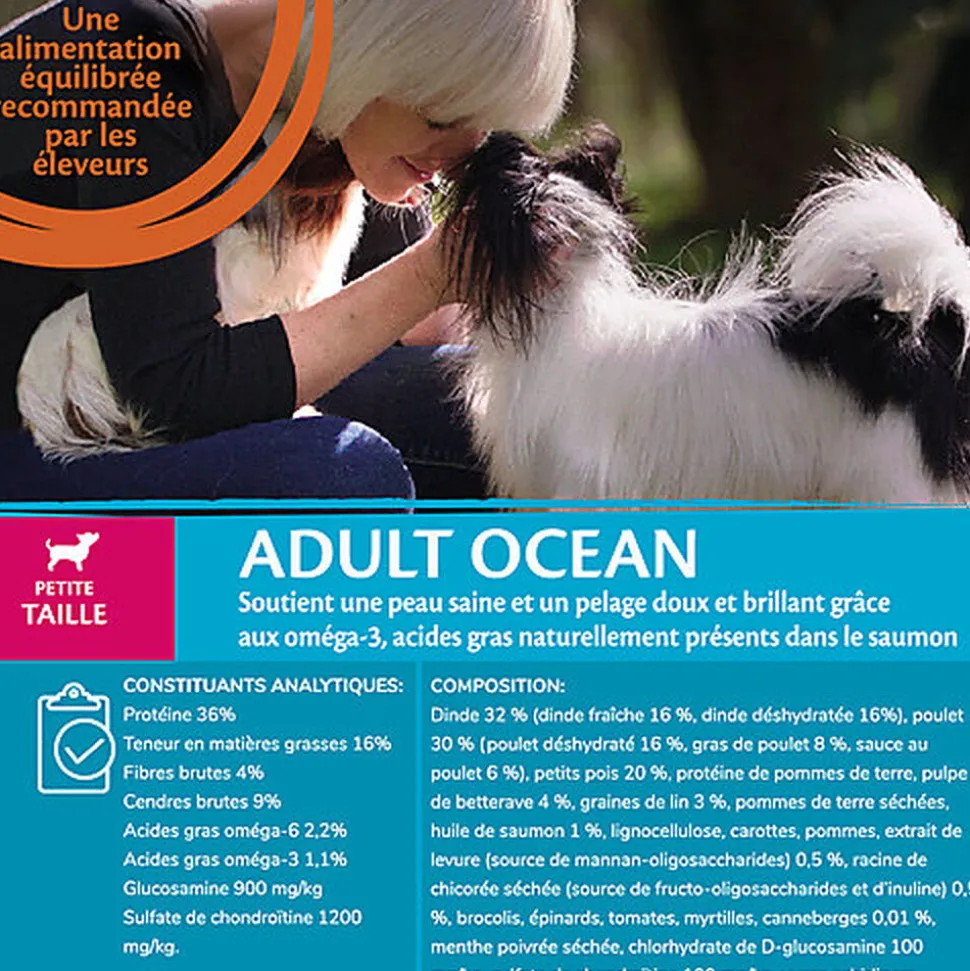 Wellness CORE - Croquettes Océan au Saumon pour Chien de Petie race