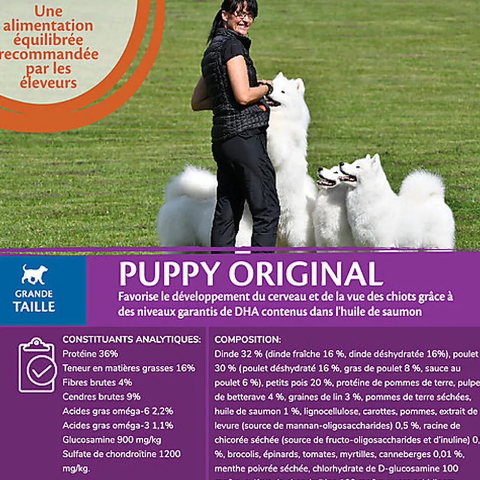 Wellness CORE - Croquettes Puppy Poulet & Dinde pour Chiot Grande Race - 2,75Kg