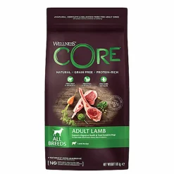 Wellness CORE - Croquettes à l'Agneau pour Chien de Toutes Races - 1,8Kg