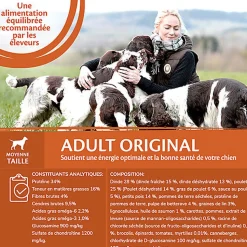 Wellness CORE - Croquettes Original Dinde et Poulet pour Chien