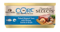 Wellness CORE - Pâtée Signature Selects Thon et Crevettes pour Chat - 79g