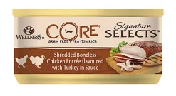Wellness CORE - Pâtée Signature Selects Poulet et Dinde pour Chat - 79g
