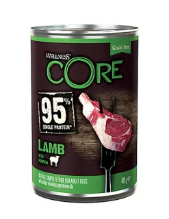 Wellness CORE - Repas Complet 95% d'Agneau pour Chien - 400g