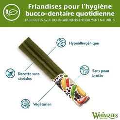Whimzees - Bâtonnets Nature Natural Dog Treats XS pour Chien - x56