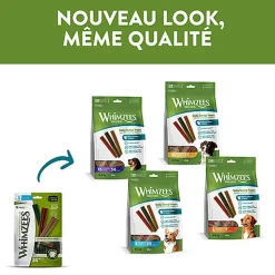 Whimzees - Bâtonnets Nature Natural Dog Treats XS pour Chien - x56